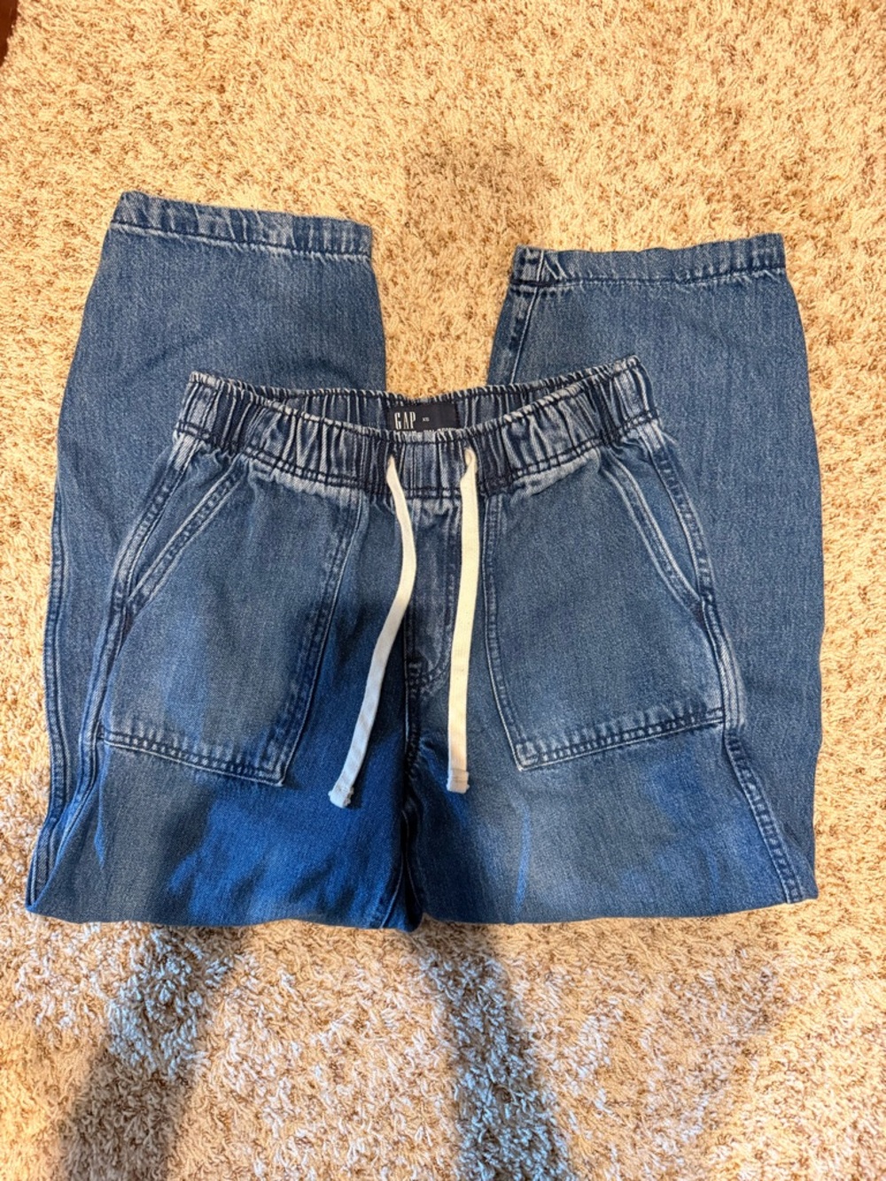 GAP Pull On Barrel Jeans